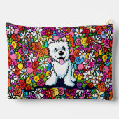 Mooie tuin Westie Etui (Achterkant)
