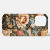 Mooie tuinbij met proteasebloemen Case-Mate iPhone case (Achterkant (horizontaal))