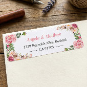 Mooie tuinbouwafval op maat etiket