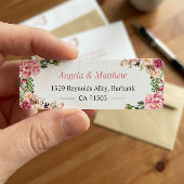 Mooie tuinbouwafval op maat etiket