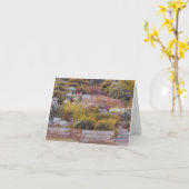 Mooie tuinen - Blank Kaart (Gele Bloem)