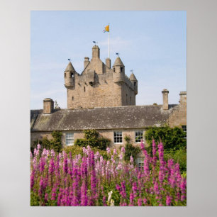 Mooie tuinen en beroemd kasteel in Schotland 2 Poster