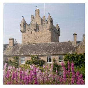 Mooie tuinen en beroemd kasteel in Schotland 2 Tegeltje