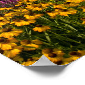 Mooie tuinen en beroemd kasteel in Schotland Poster (Hoek)