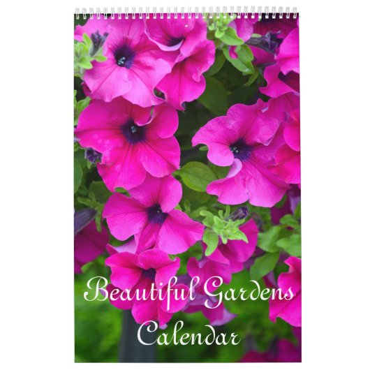 Mooie tuinen en bloemen kalender (Hoes)