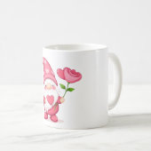 Mooie Tuinkabouter Koffiemok - Whimsical Bloem (Voorkant rechts)