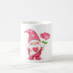 Mooie Tuinkabouter Koffiemok - Whimsical Bloem