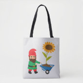 Mooie tuinkabouters leuk tote bag (Voorkant)
