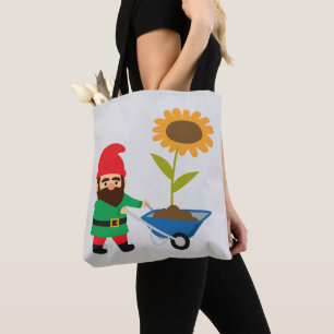 Mooie tuinkabouters leuk tote bag