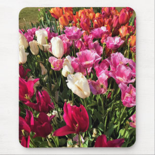 Mooie Tulip Garden Bed, Oregon Muismat