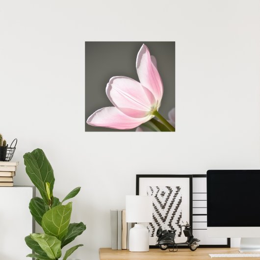 Mooie Tulip Poster (Thuiskantoor)