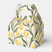 Mooie Tulp Bloem Kinderen Verjaardag Bedankdoosjes (Achterkant)