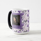 Mooie Tulp Bloemige Begin Magische Mok (Voorkant links)
