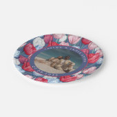 Mooie Tulp Borden Voor Trouwfeest Papieren Bordje (Gekanteld)