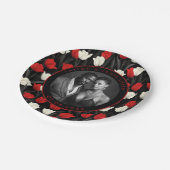 Mooie tulp bruiloft Borden voor de zomer bruiloft Papieren Bordje (Gekanteld)