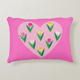 Mooie tulpen. accent kussen