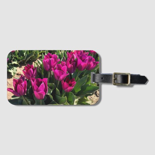 Mooie Tulpen Bagagelabel (Voorkant (horizontaal))