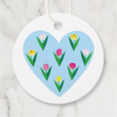 Mooie tulpen. Bedankjes Labels (Voorkant)