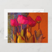 Mooie Tulpen Briefkaart (Voorkant / Achterkant)