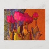 Mooie Tulpen Briefkaart (Voorkant)