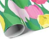 Mooie tulpen. cadeaupapier (Rol Hoek)