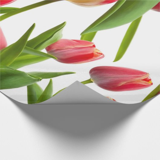 Mooie Tulpen Cadeaupapier (Hoek)
