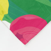 Mooie tulpen. fleece deken (Hoek)