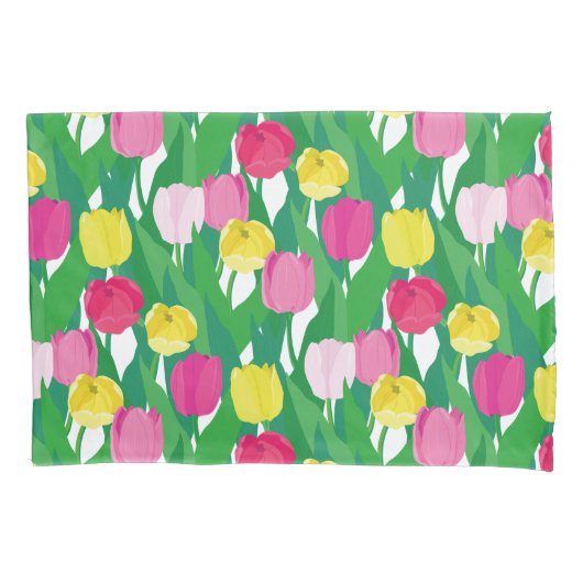 Mooie tulpen. kussensloop (Voorkant)