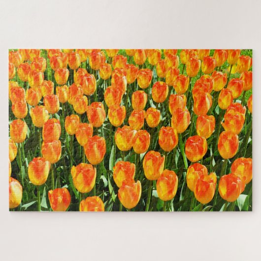 Mooie tulpen legpuzzel (Horizontaal)