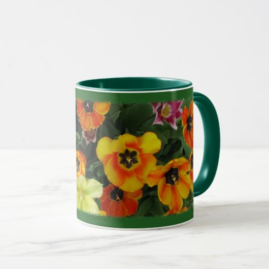 Mooie Tulpen Mok (Voorkant rechts)