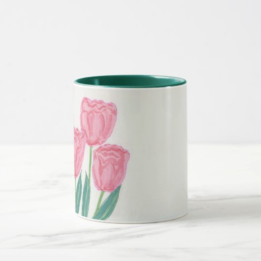 Mooie tulpen mok (Midden)