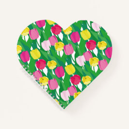 Mooie tulpen. notitieboek