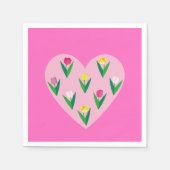 Mooie tulpen. servet (Voorkant)