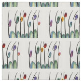 Mooie tulpen stof (Swatch)