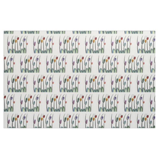 Mooie tulpen stof (Fat Quarter)