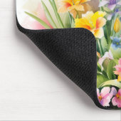 Mooie tulpenbloemen muismat (Hoek)