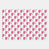 Mooie Tulpens Inpakpapier Set van 3 Vel (Voorkant)