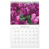 Mooie Tulps Flower Calendar Kalender (Feb 2026)