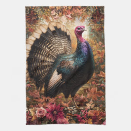 Mooie Turkije Bloemen Design Keuken Handdoek
