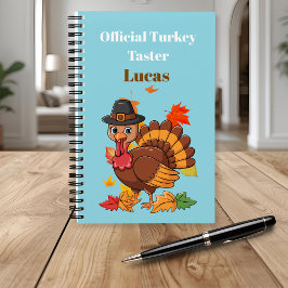 Mooie Turkije Pelgrim Notitieboek voor Kinderen, P
