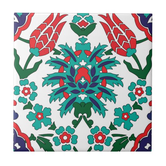 💙 💚 mooie Turkse tegels Tegeltje (Voorkant)