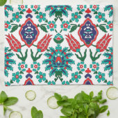 💙 💚 mooie Turkse tegels Theedoek (Gevouwen)