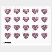 Mooie turquoise konijn happy Easter stickers (Vel)
