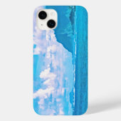 Mooie turquoise oceaangolven Case-Mate iPhone case (Achterkant)
