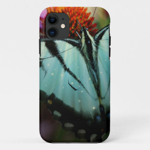Mooie Turquoise Swallowtail Butterfly Case-Mate iPhone Case