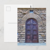 Mooie Tuscan-deur | Florence Italië Briefkaart (Voorkant / Achterkant)