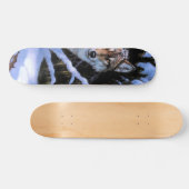 Mooie twee wolven schilderijen persoonlijk skateboard (Horizontaal)