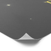 Mooie Twinkle Twinkle Little Star Tweeling Poster (Hoek)