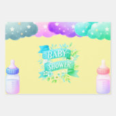 Mooie Twin's meisje / jongen Inpakpapier Vel (Voorkant 3)