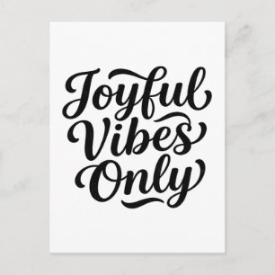 Mooie Typografie Briefkaart